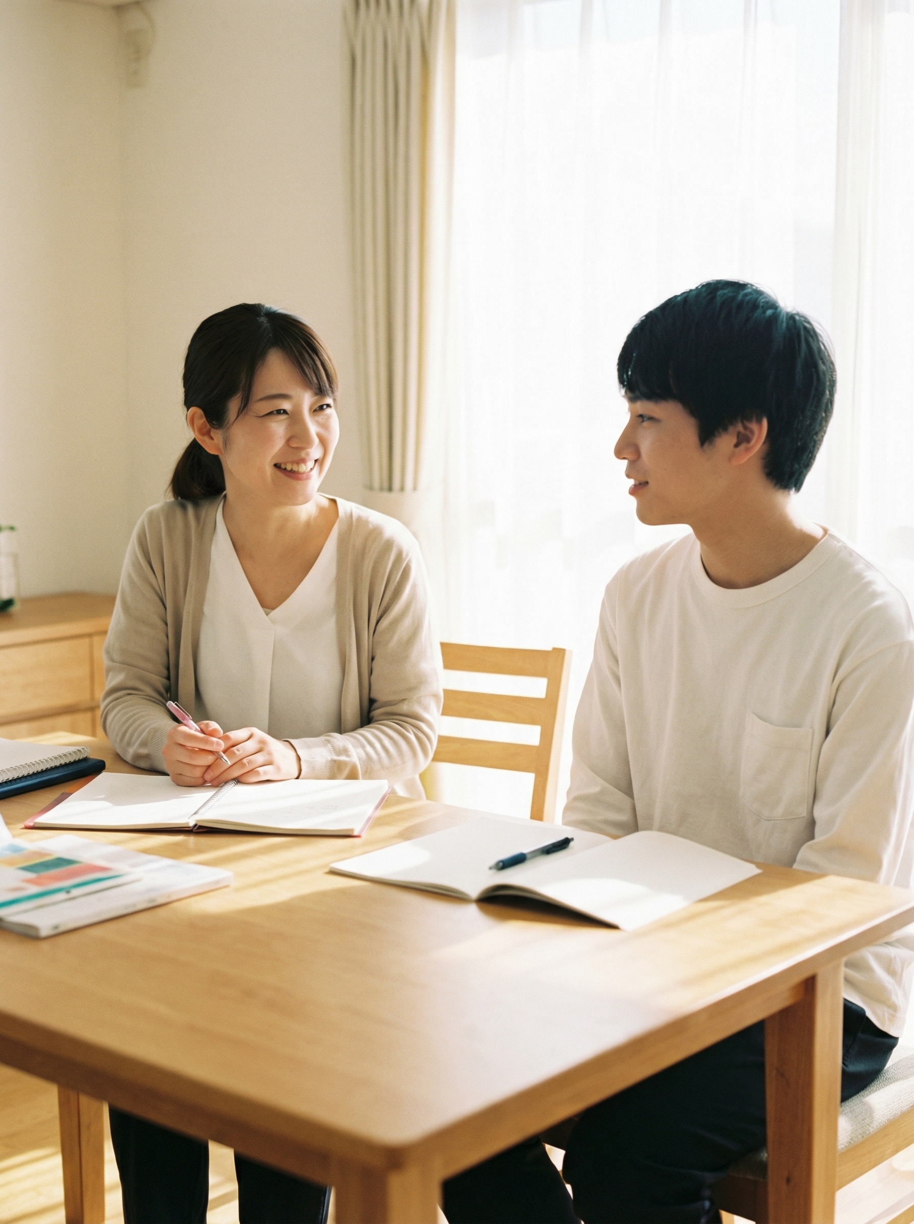 支援員との面談